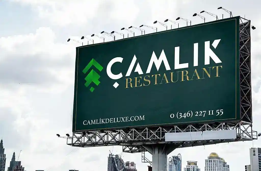 Ankara Kurumsal Kimlik Tasarımı Referansı - Çamlık Restaurant
