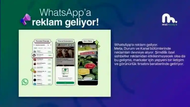 Yeni Whatsapp reklam özelliği