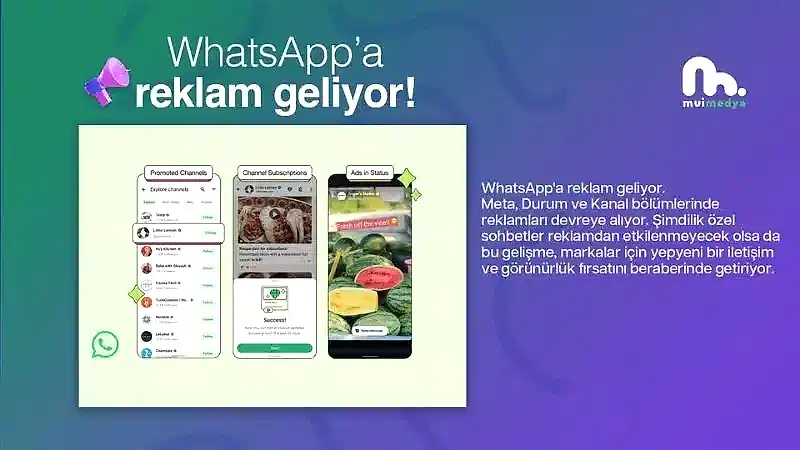 Yeni Whatsapp reklam özelliği